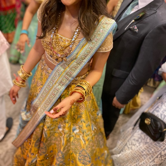Anita Dongre Other - Anita Dongre Pichhwai lehengha blouse and dupattas